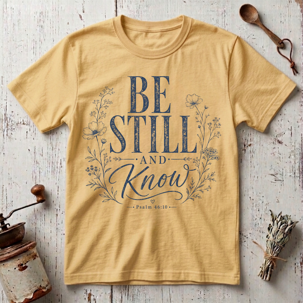 Be Still T-Shirt