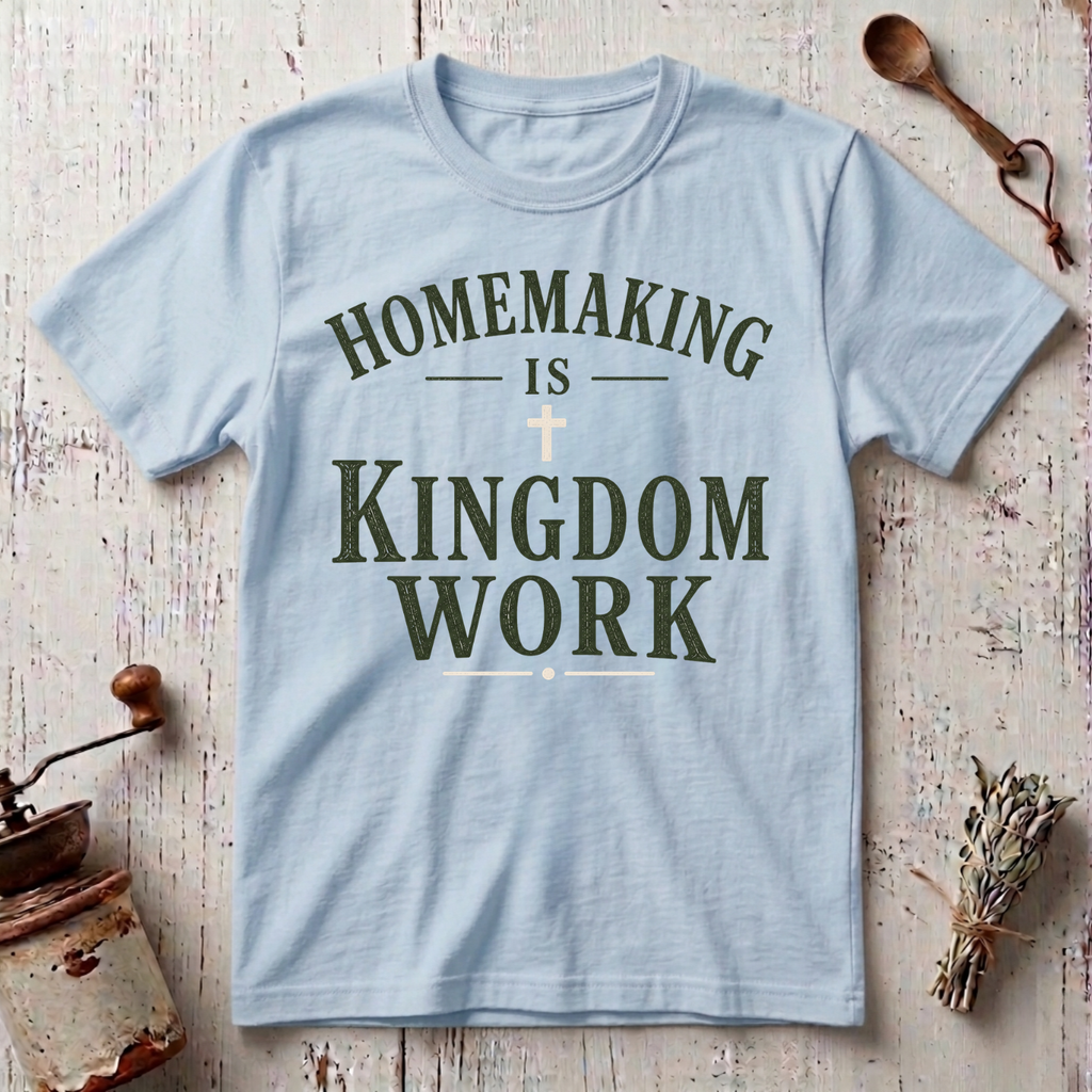 Homemaking is Kingdom Work Tshirt