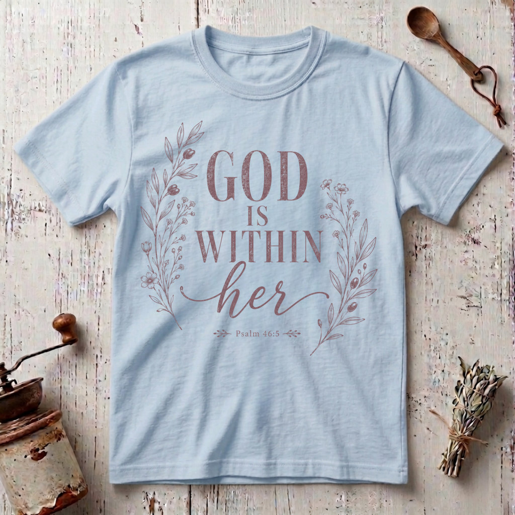 Within Her T-Shirt