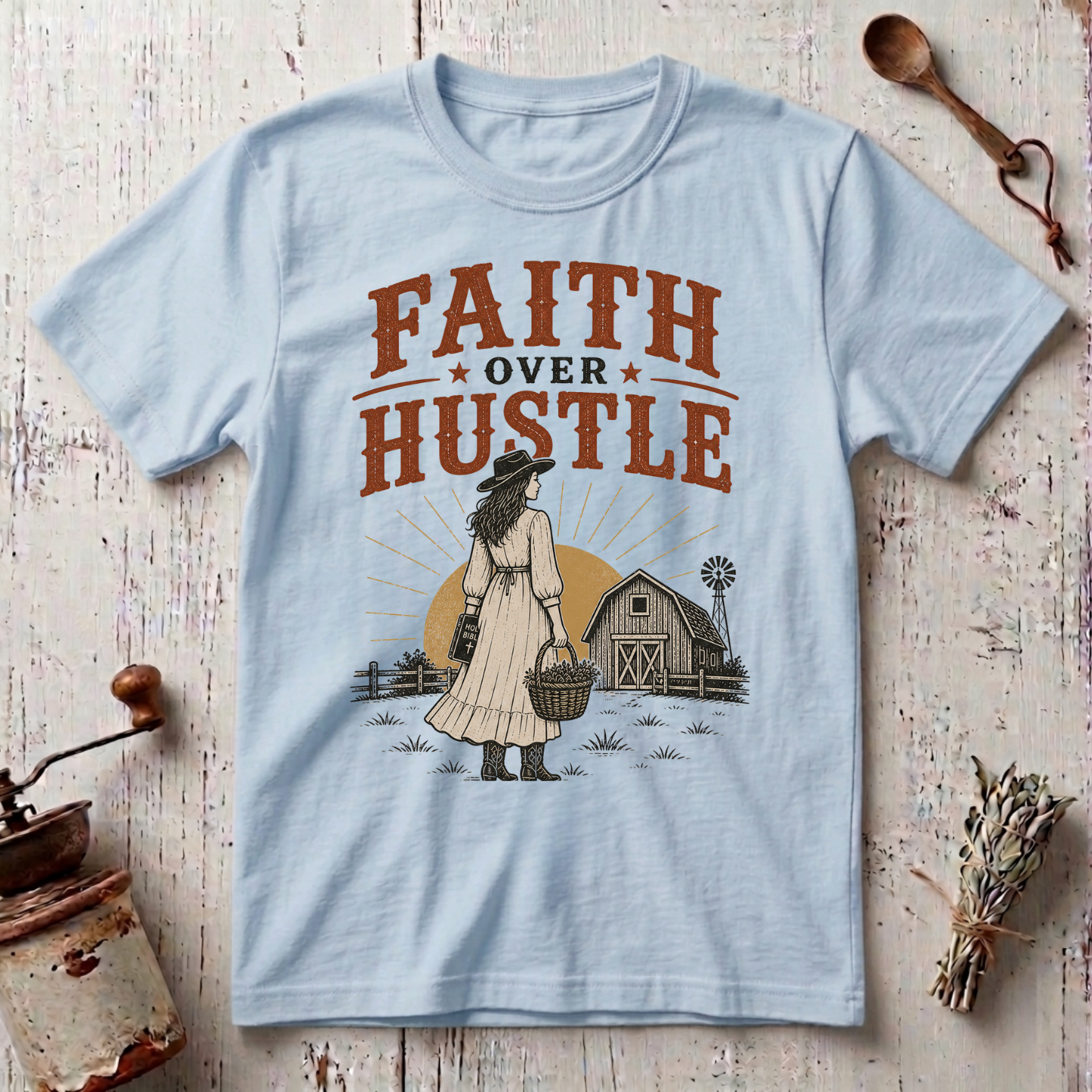 Faith Over Hustle T-Shirt