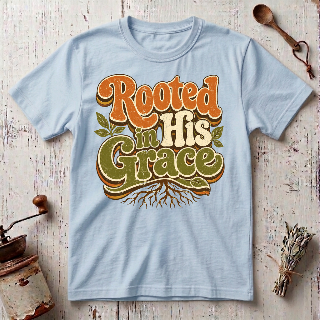 Rooted in His Grace T-shirt