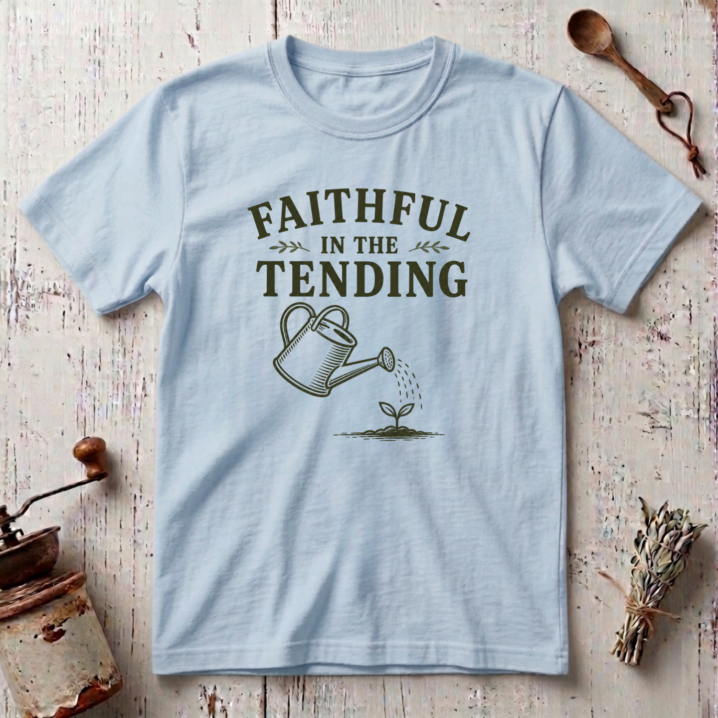 Faithful In The Tending T-Shirt