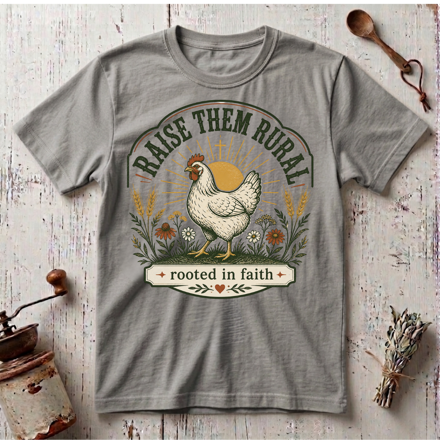 Raise them Rural T-shirt