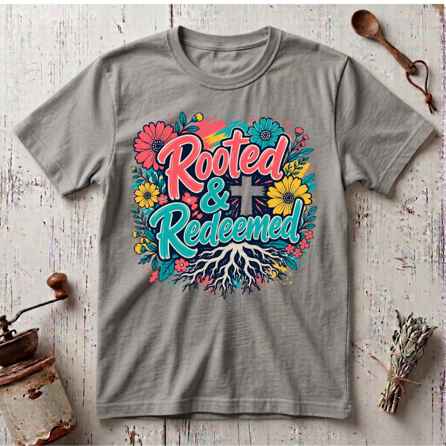 Rooted Redeemed T-Shirt