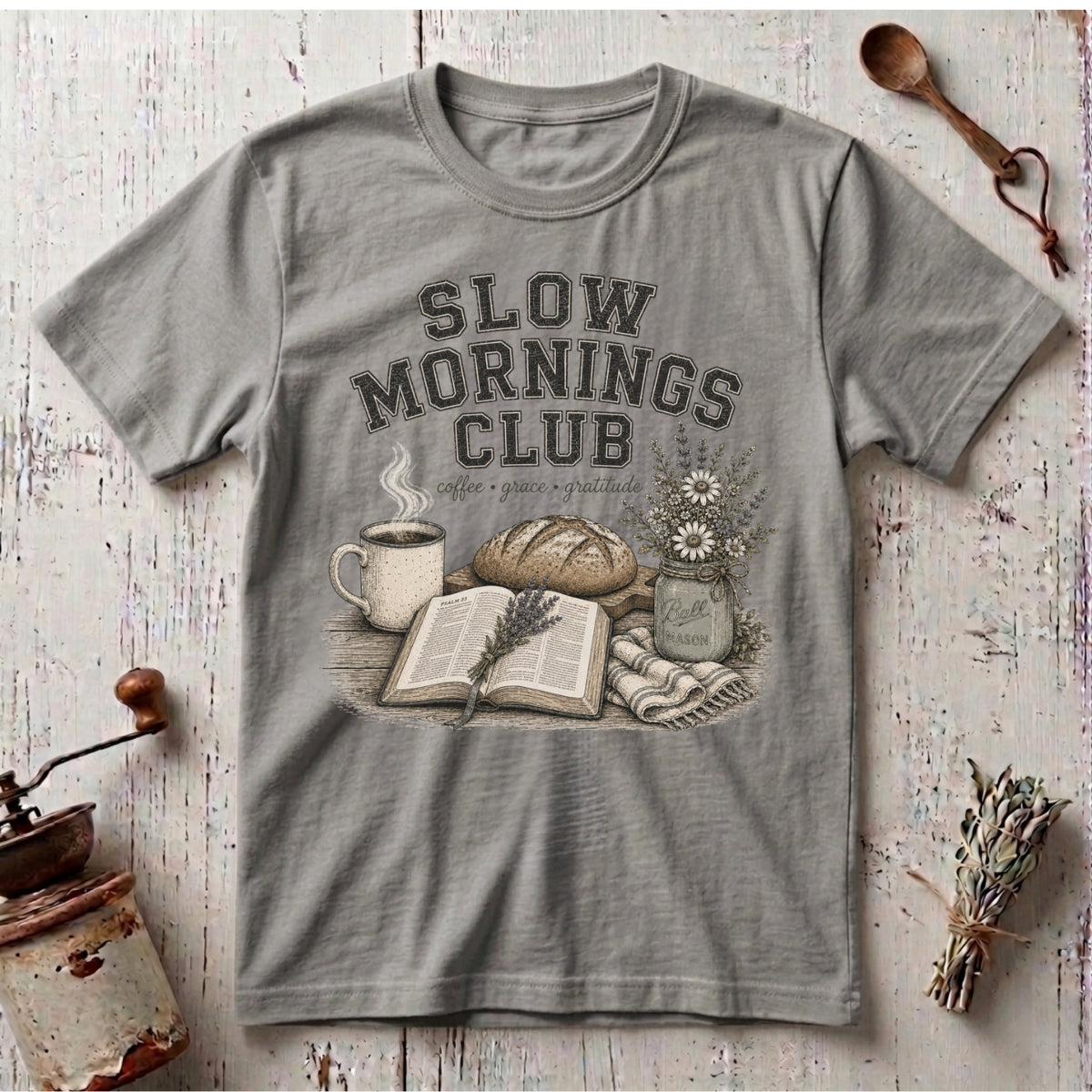 Mornings Club T-Shirt