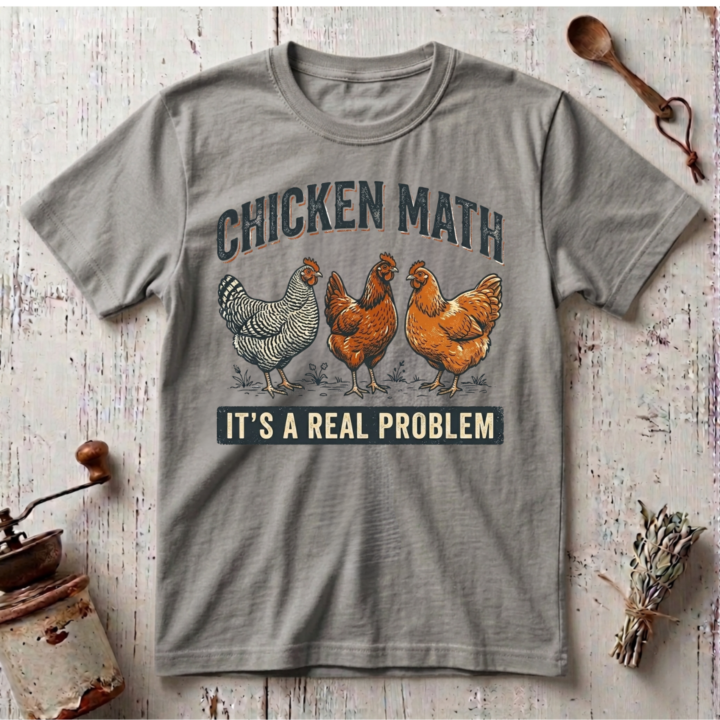 Chicken Math T-Shirt