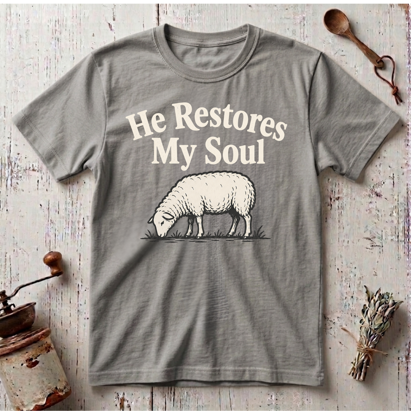 He Restores My Soul T-Shirt