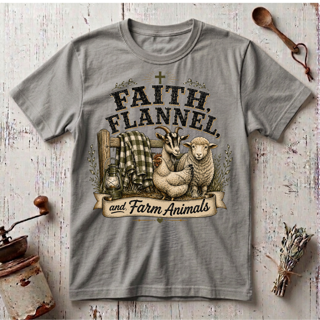 Faith and Flannel T-Shirt