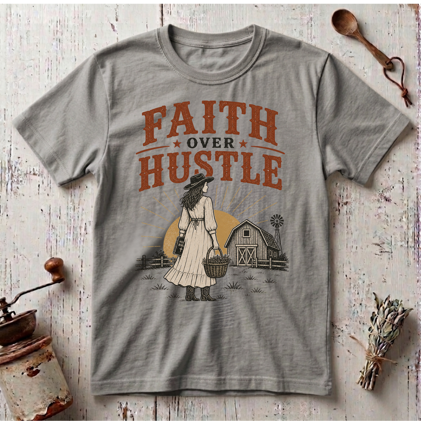 Faith Over Hustle T-Shirt