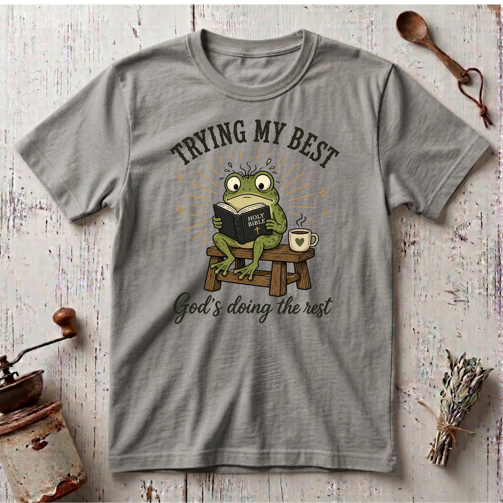 Trying my Best God's Doing the Rest T-shirt