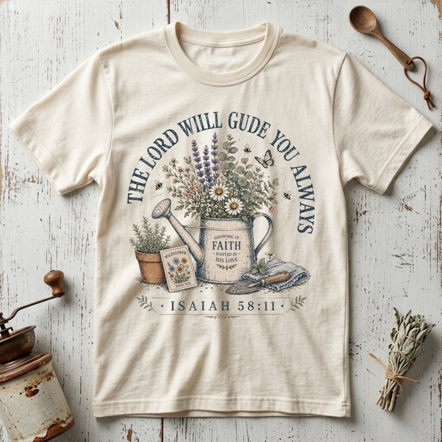 The Lord Will Guide You Always T-Shirt