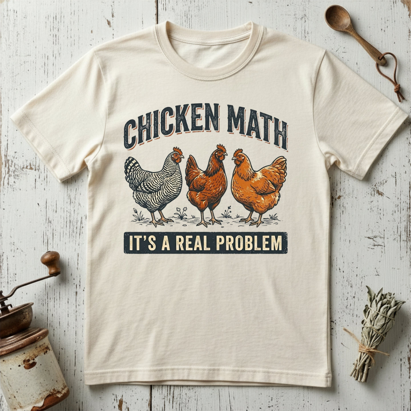 Chicken Math T-Shirt