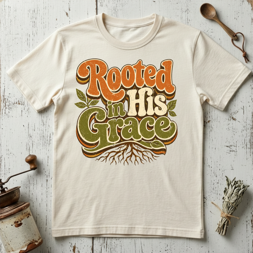 Rooted in His Grace T-shirt