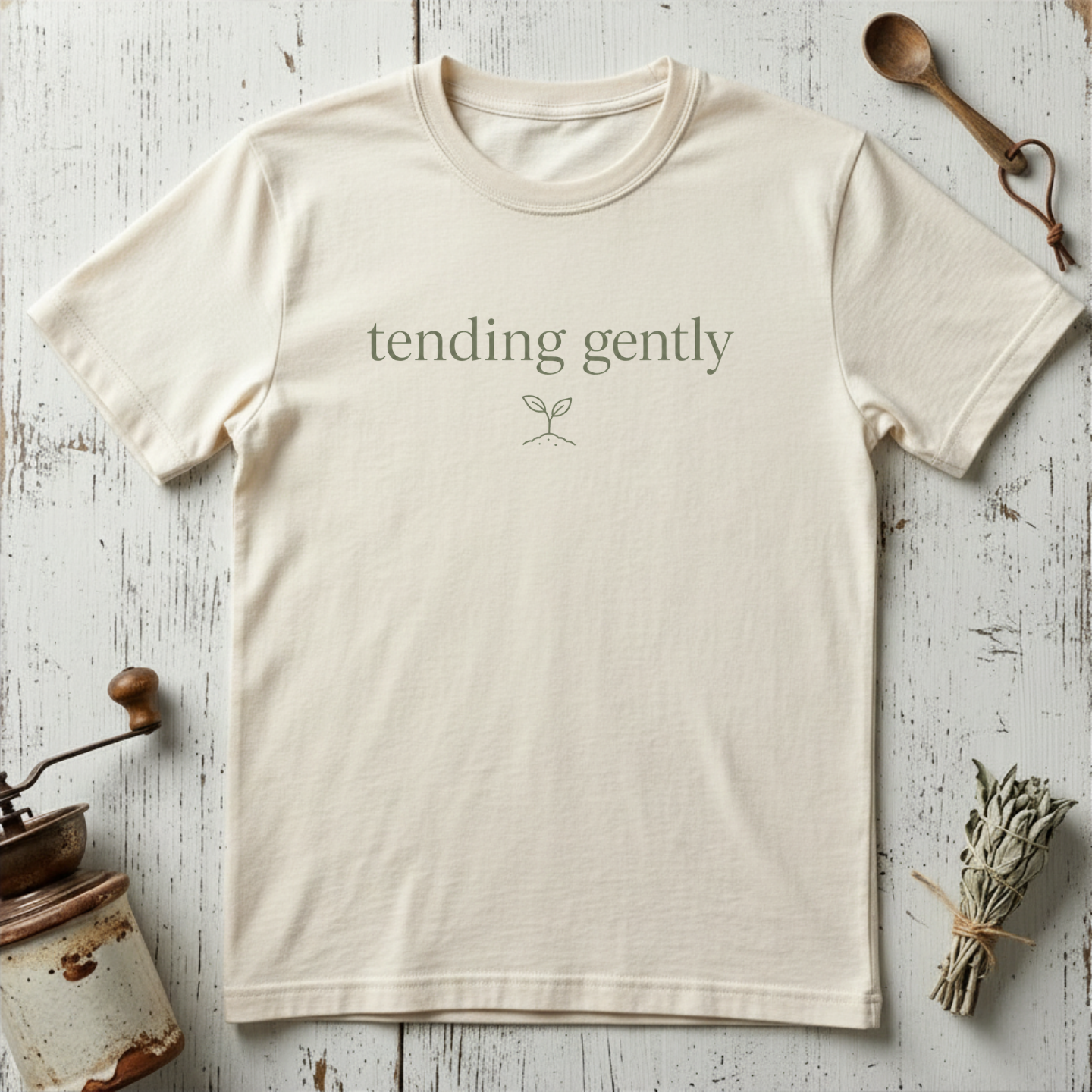 Tending Gently T-shirt
