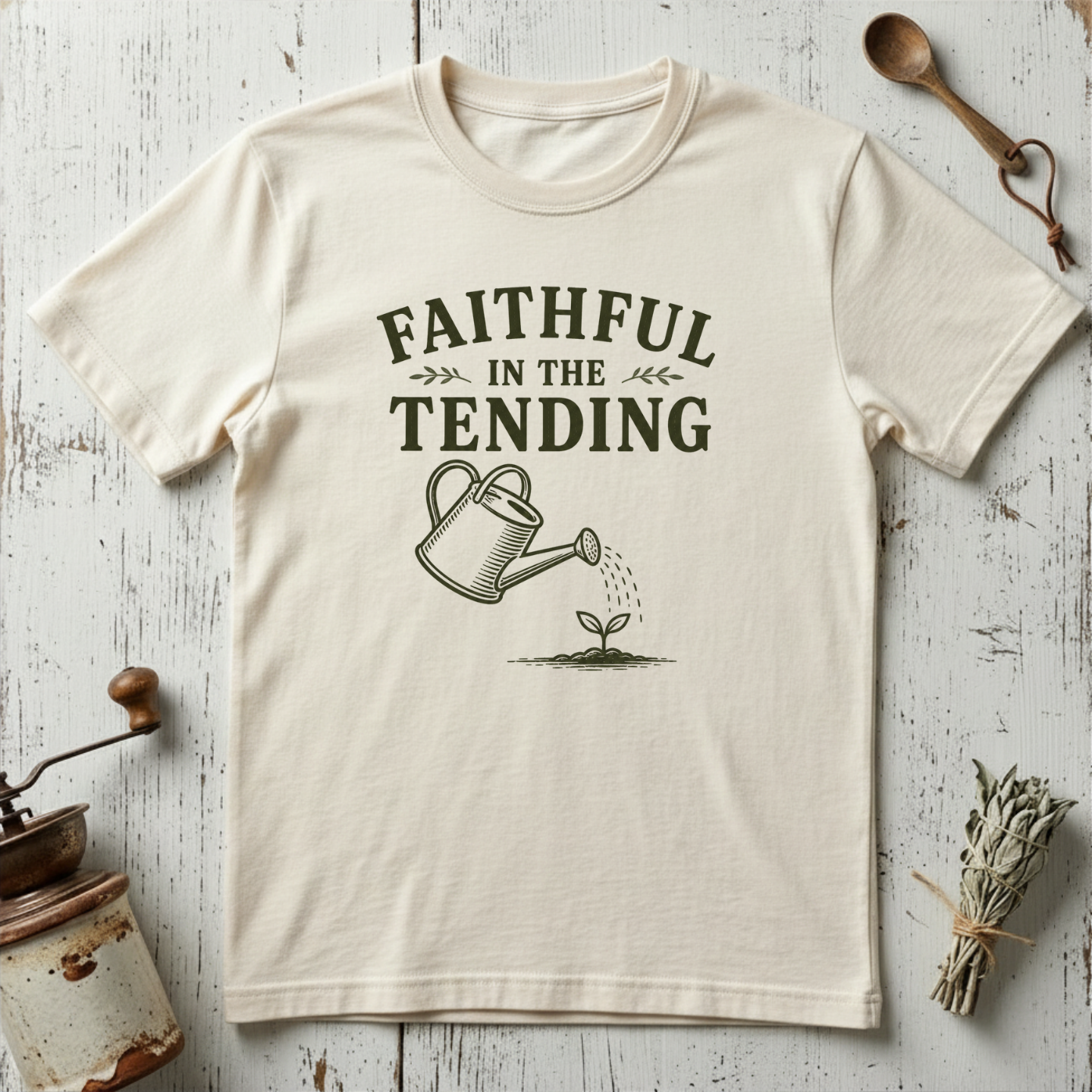 Faithful In The Tending T-Shirt