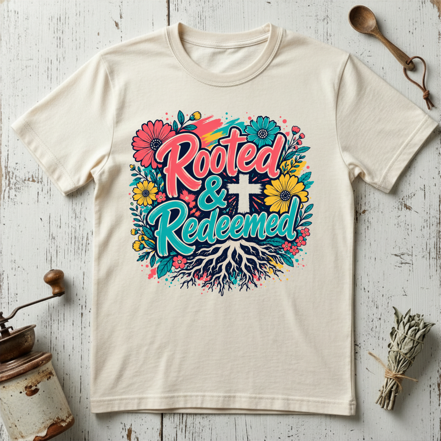 Rooted Redeemed T-Shirt