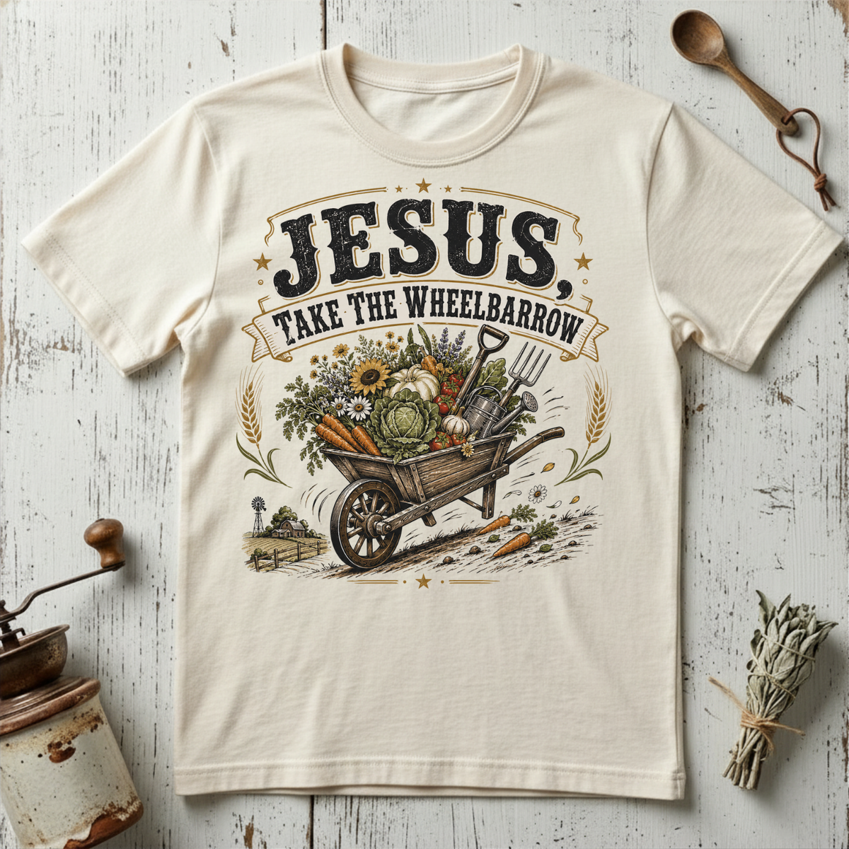 Wheelbarrow T-Shirt