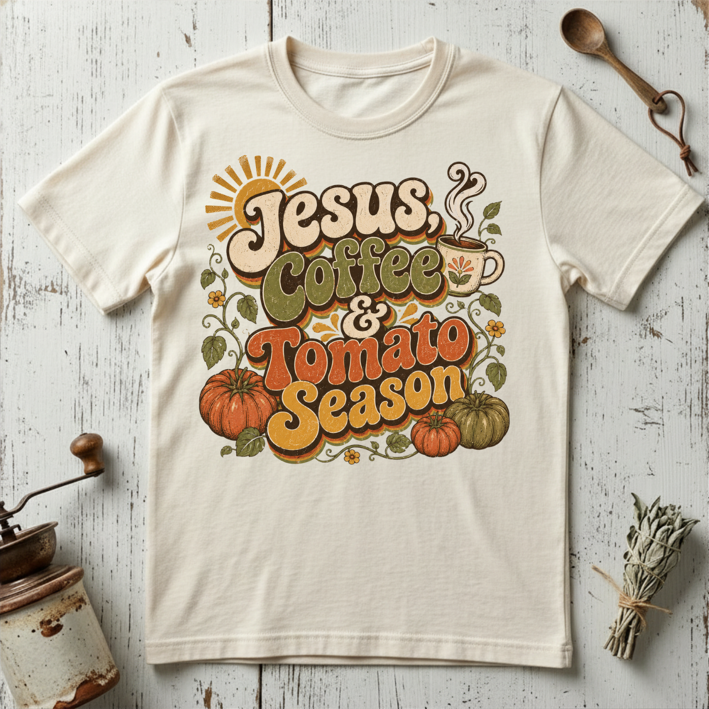 Coffee & Tomato T-shirt