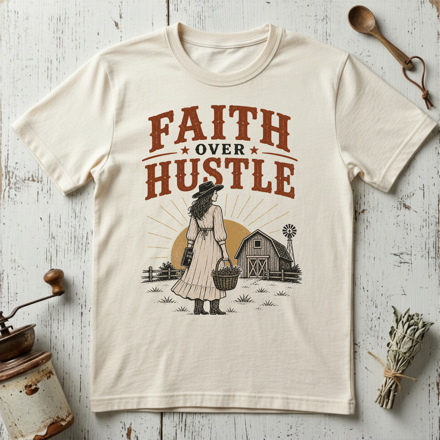 Faith Over Hustle T-Shirt