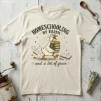Homeschooling by Faith T-shirt