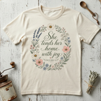 Tends Her Home T-shirt