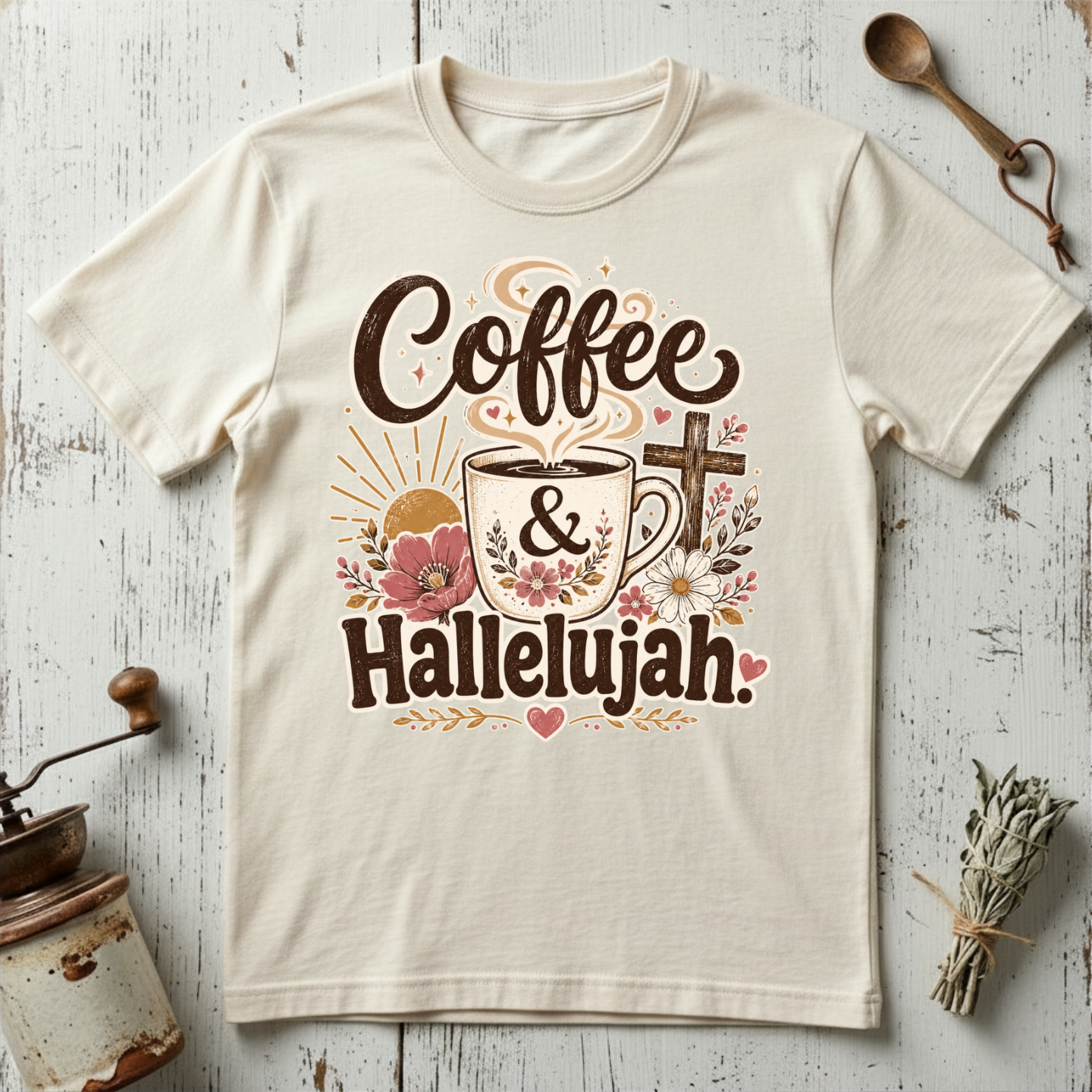 Coffee Hallelujah T-Shirt