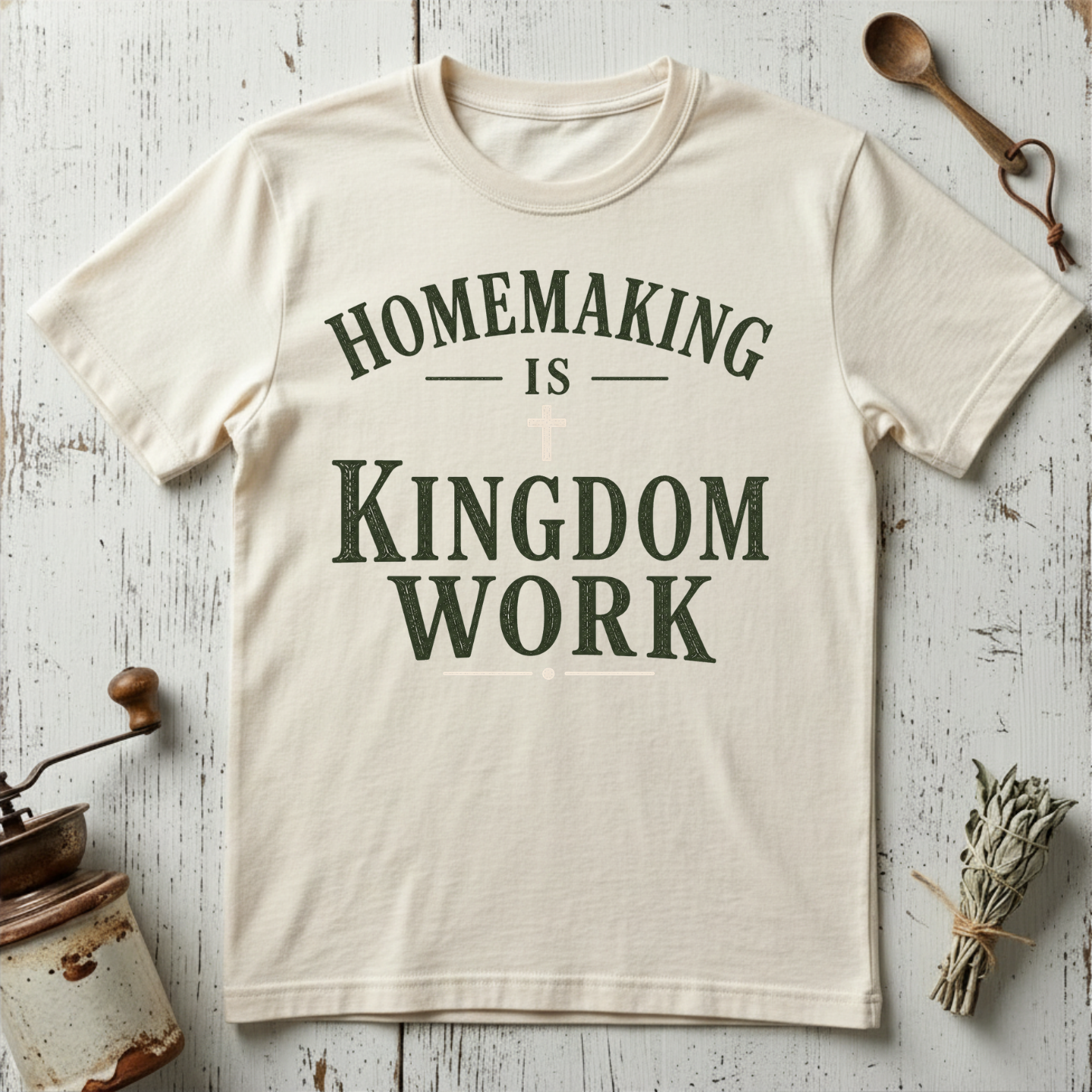 Homemaking is Kingdom Work Tshirt