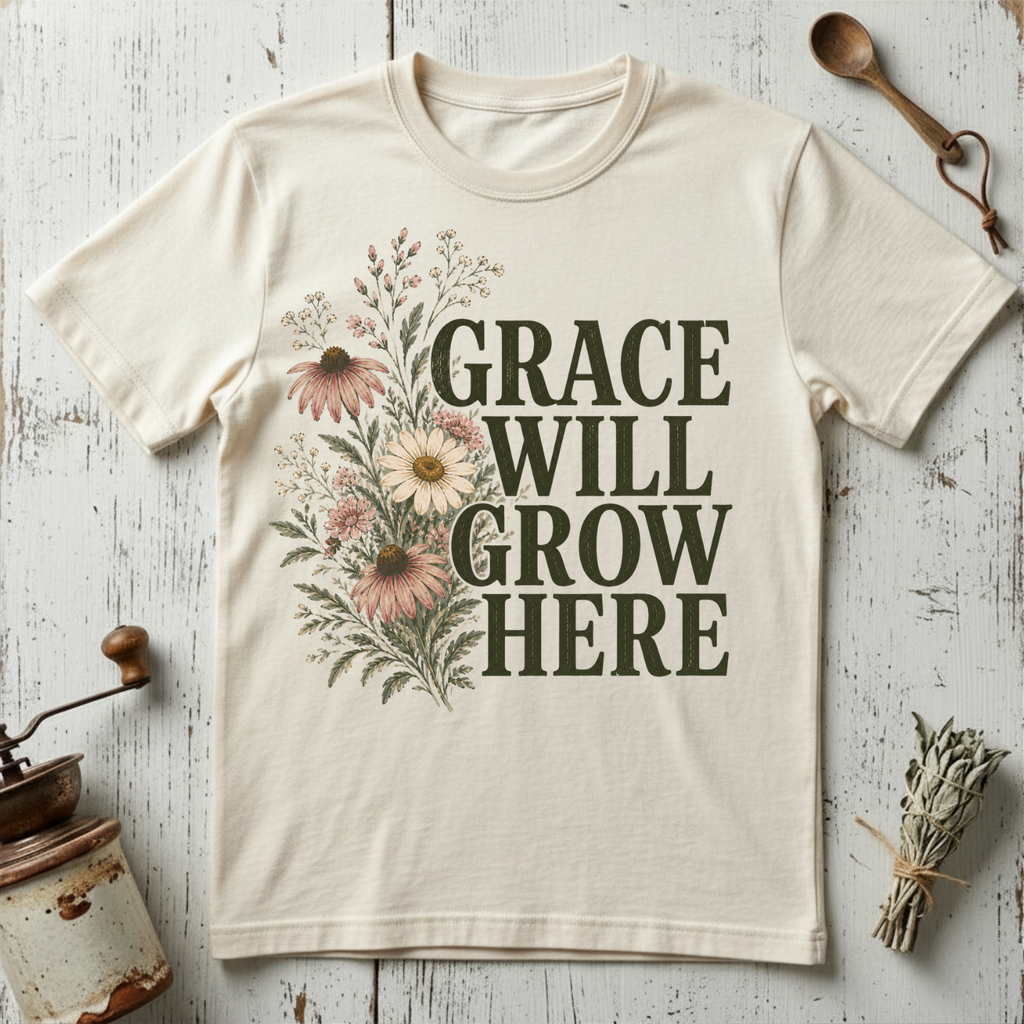 Grace Will Grow Here T-Shirt