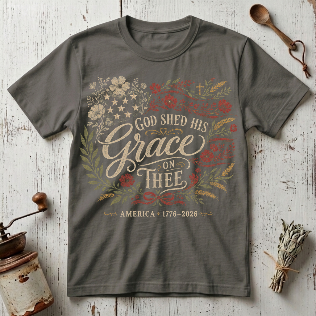 God Shed His Grace on Thee T-Shirt