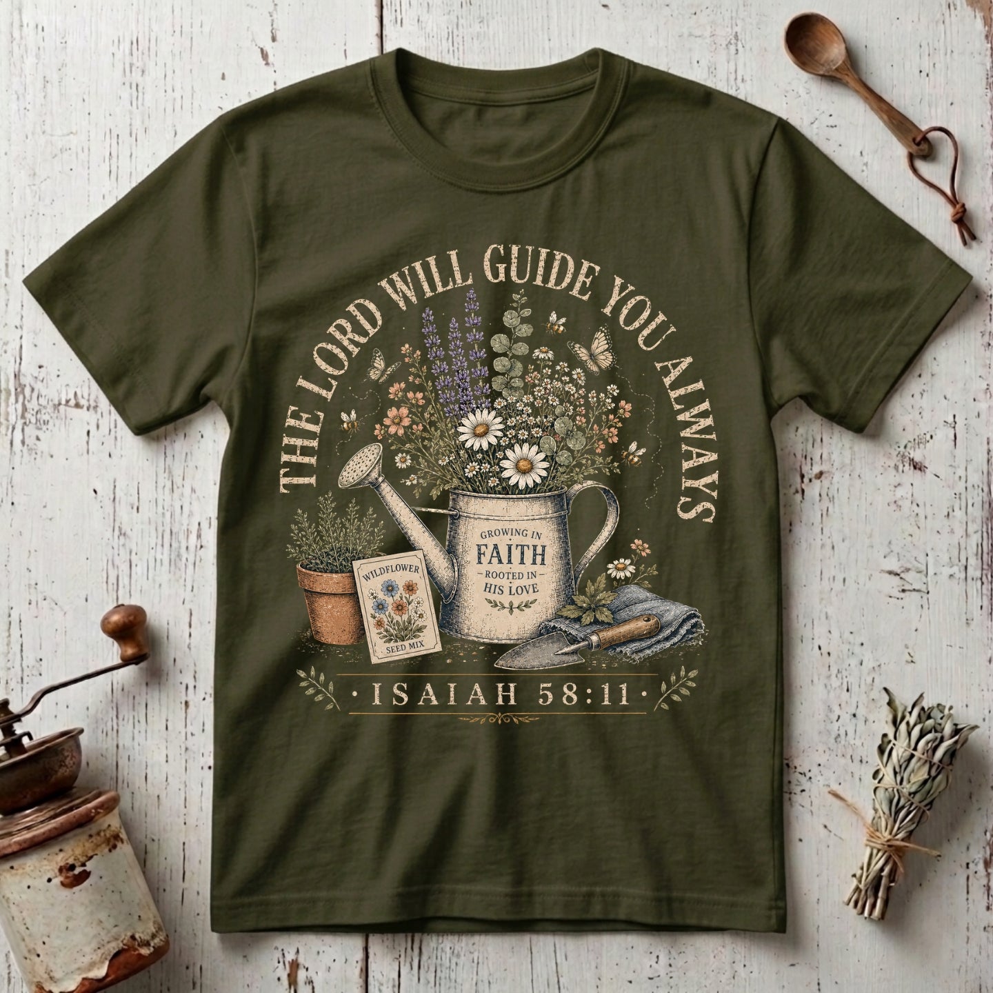 The Lord Will Guide You Always T-Shirt
