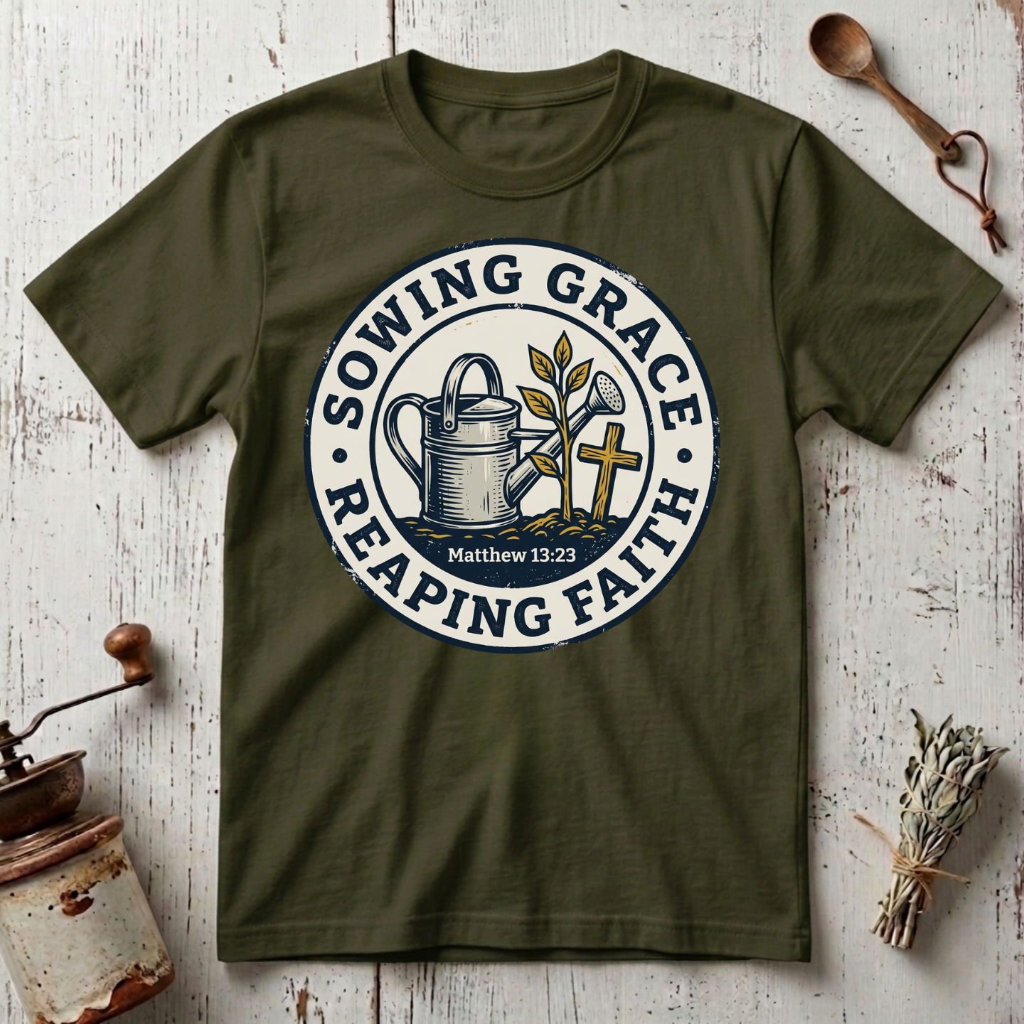 Reaping Faith T-shirt