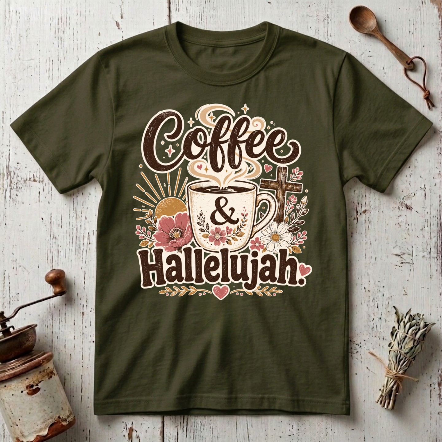 Coffee Hallelujah T-Shirt