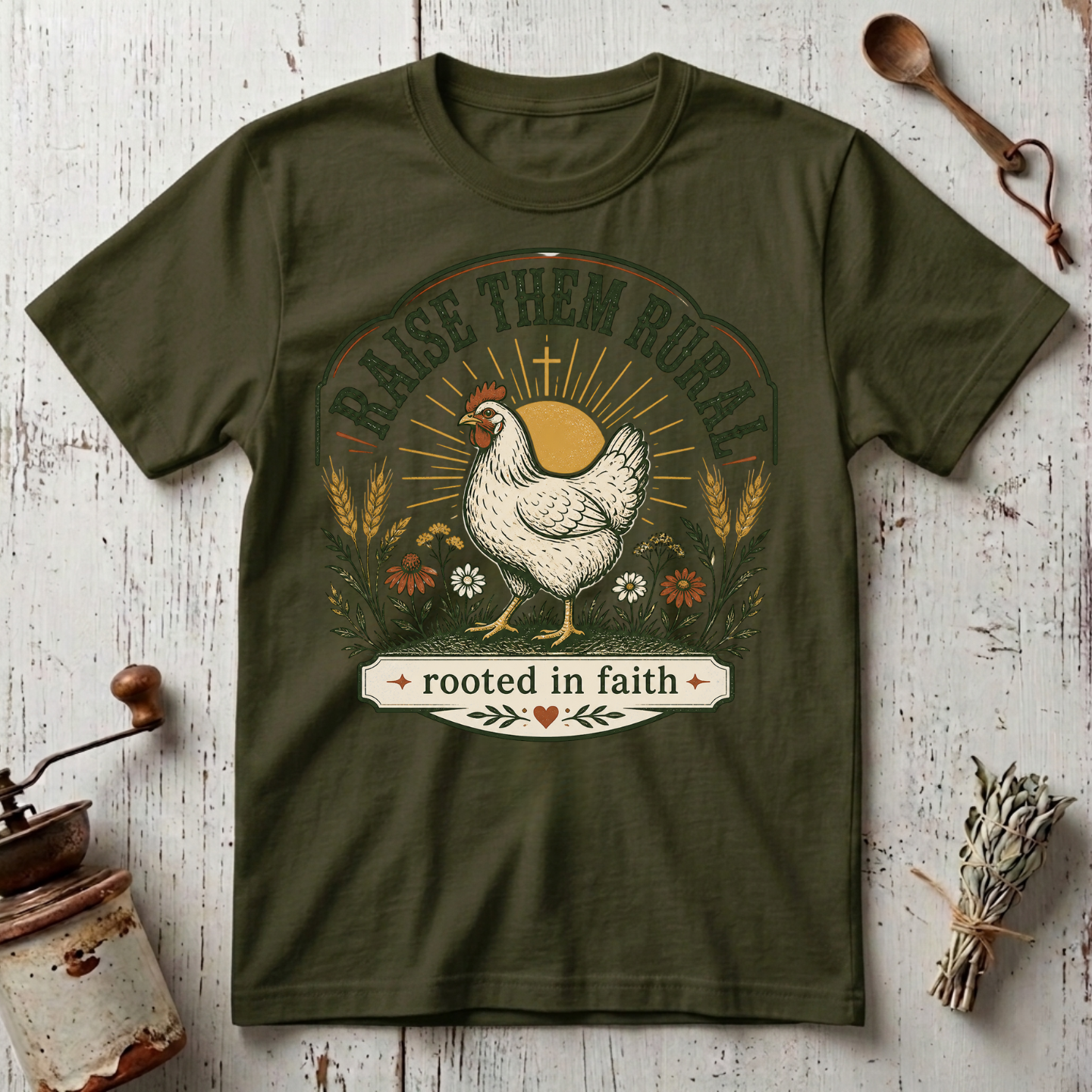 Raise them Rural T-shirt