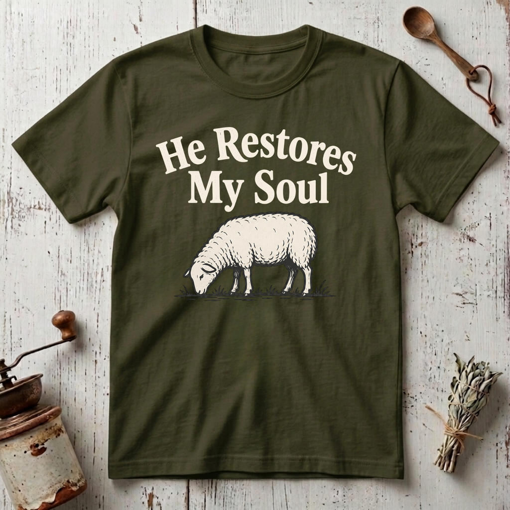 He Restores My Soul T-Shirt