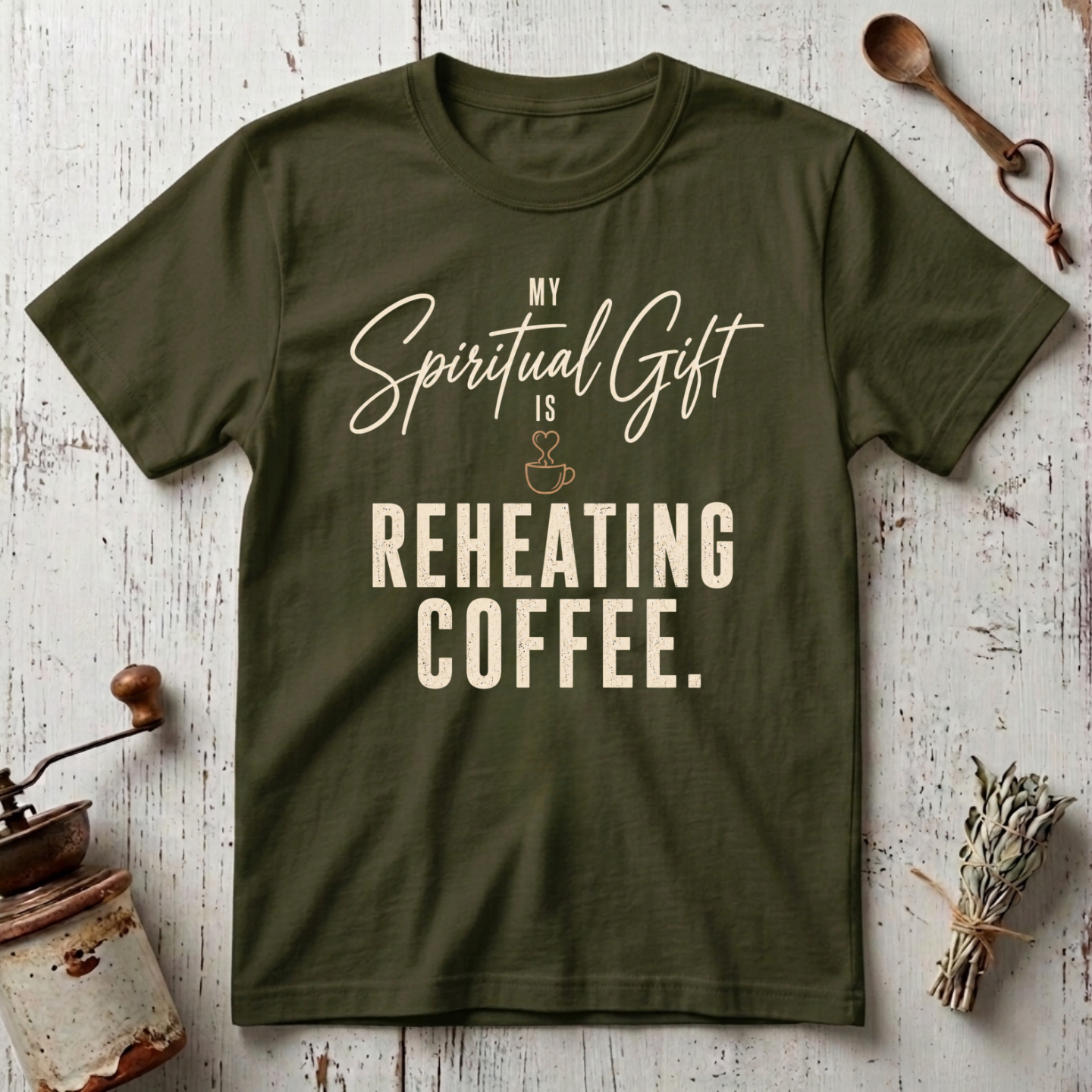 Reheating Coffee T-Shirt