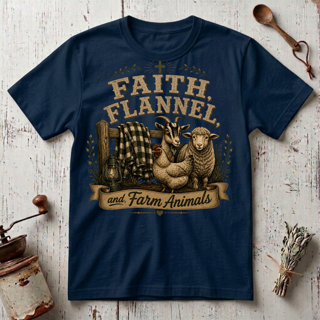 Faith and Flannel T-Shirt