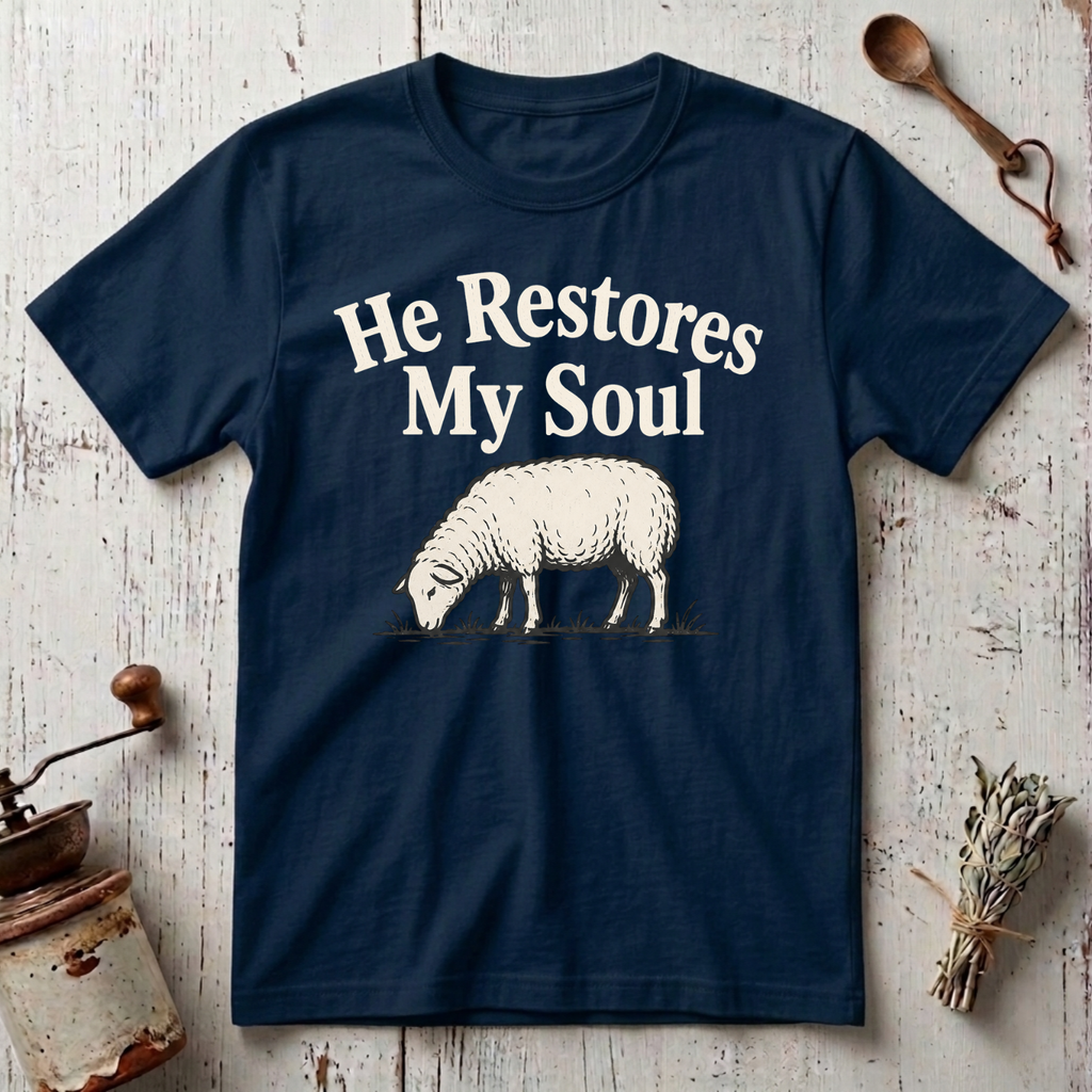 He Restores My Soul T-Shirt