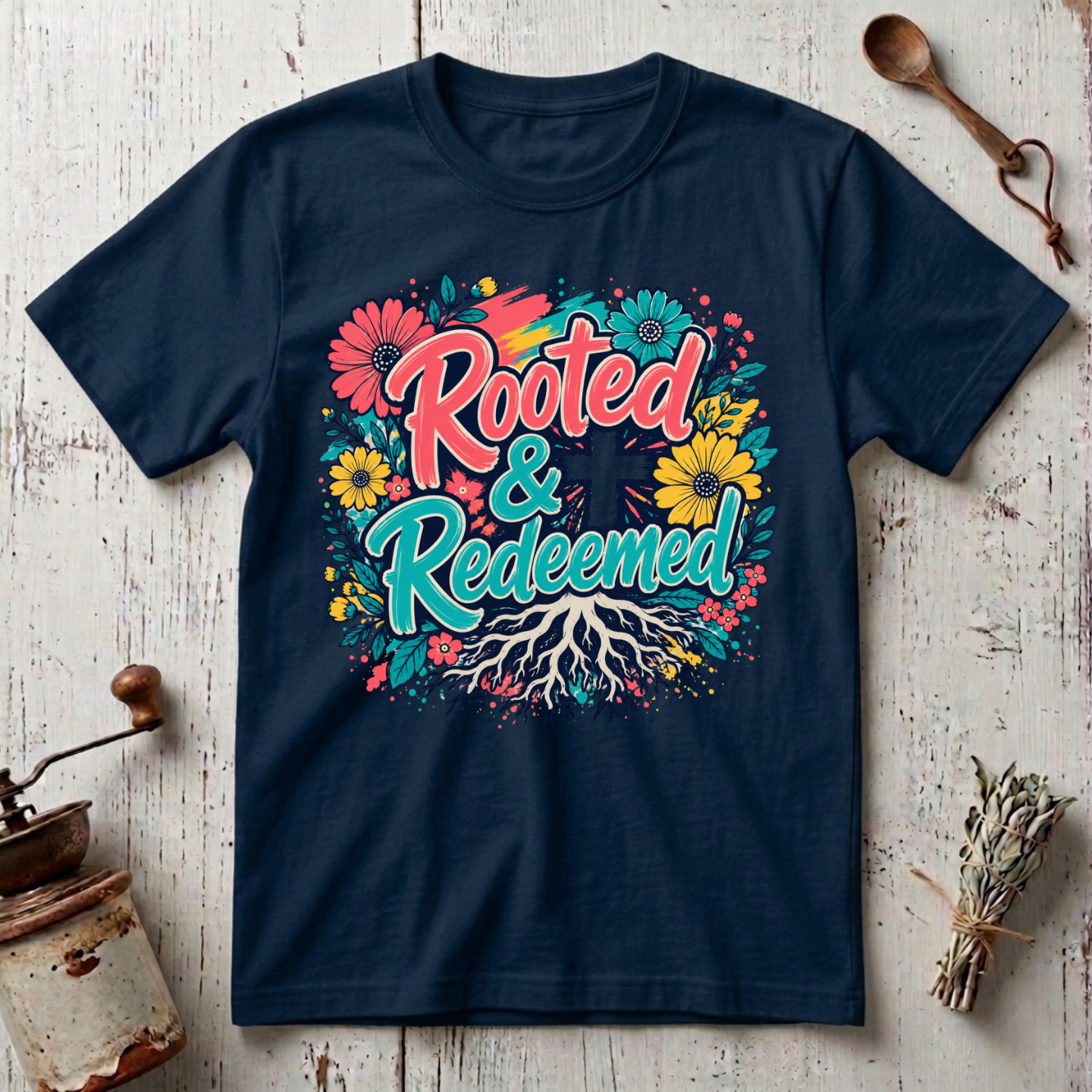 Rooted Redeemed T-Shirt