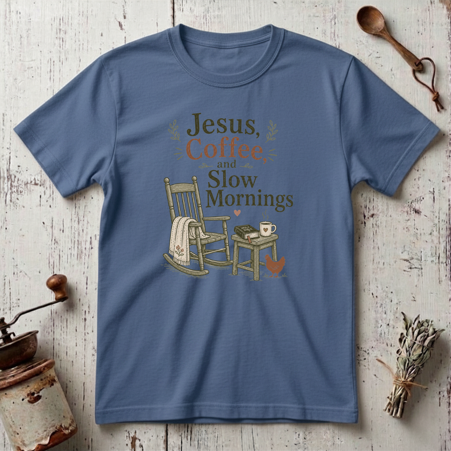 Coffee Slow Mornings T-shirt