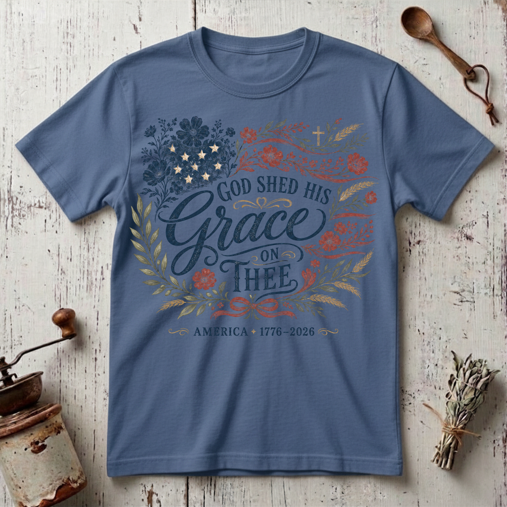 God Shed His Grace on Thee T-Shirt
