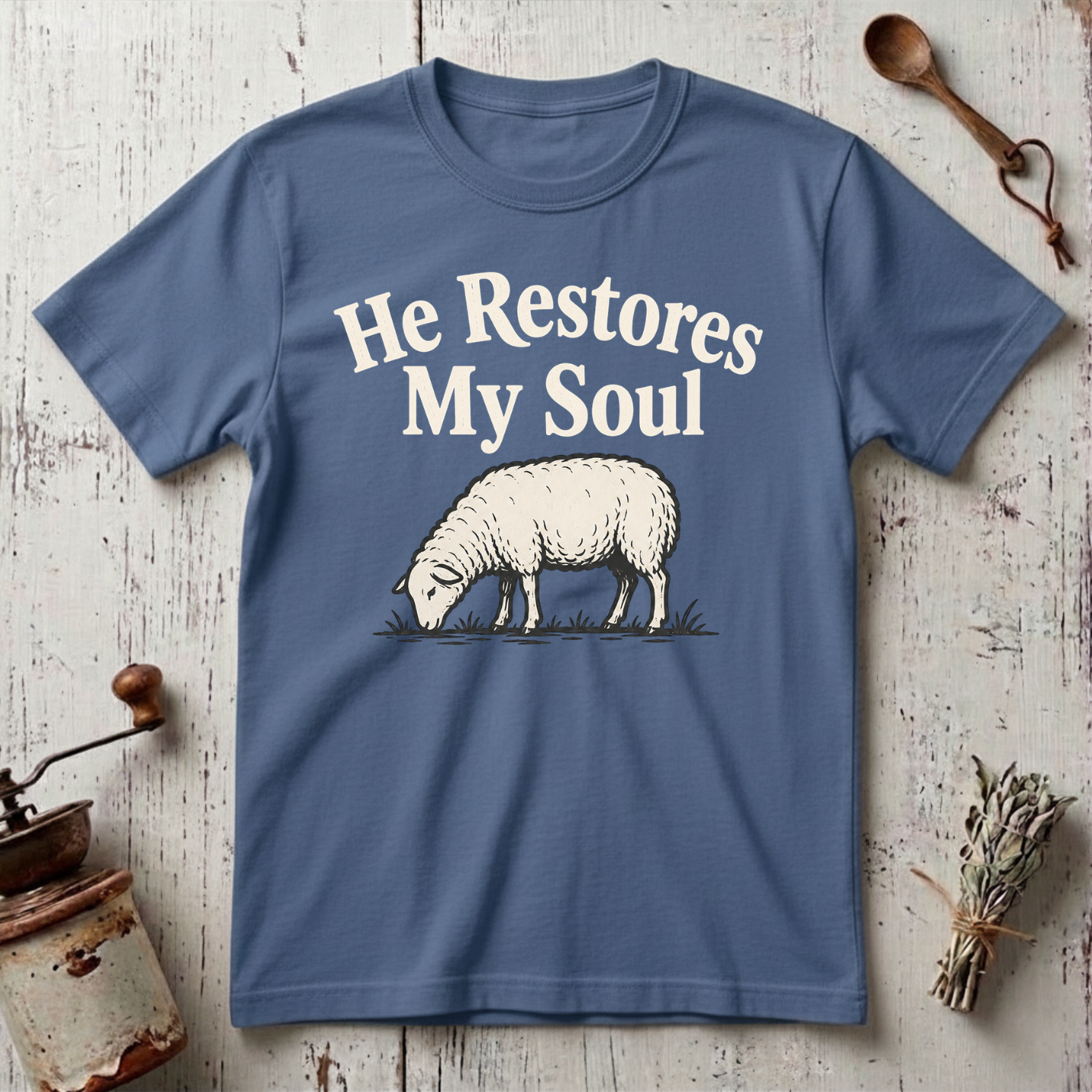 He Restores My Soul T-Shirt