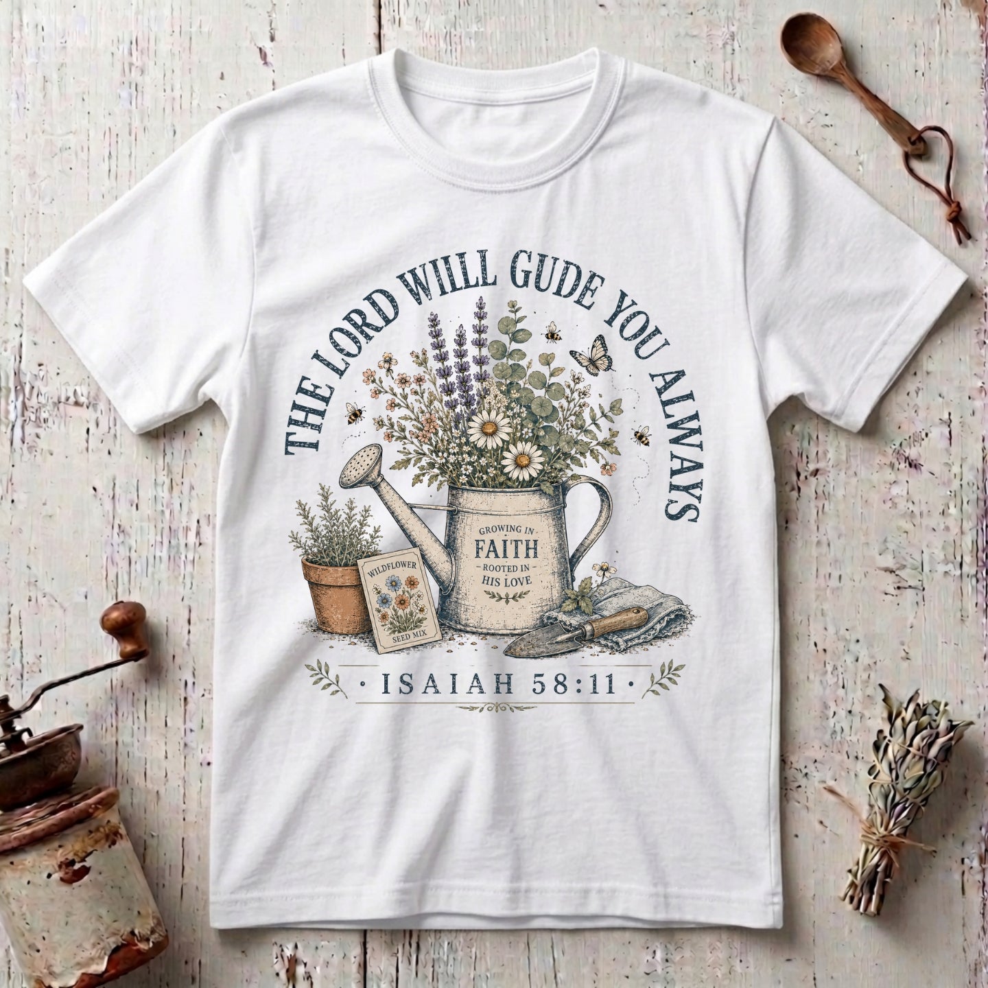 The Lord Will Guide You Always T-Shirt
