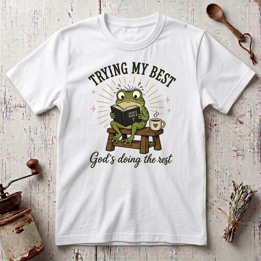 Trying my Best God's Doing the Rest T-shirt
