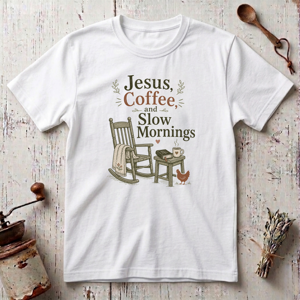 Coffee Slow Mornings T-shirt