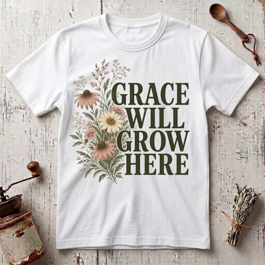 Grace Will Grow Here T-Shirt
