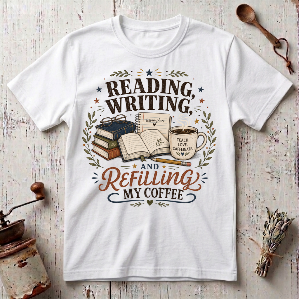 Reading Writing T-Shirt