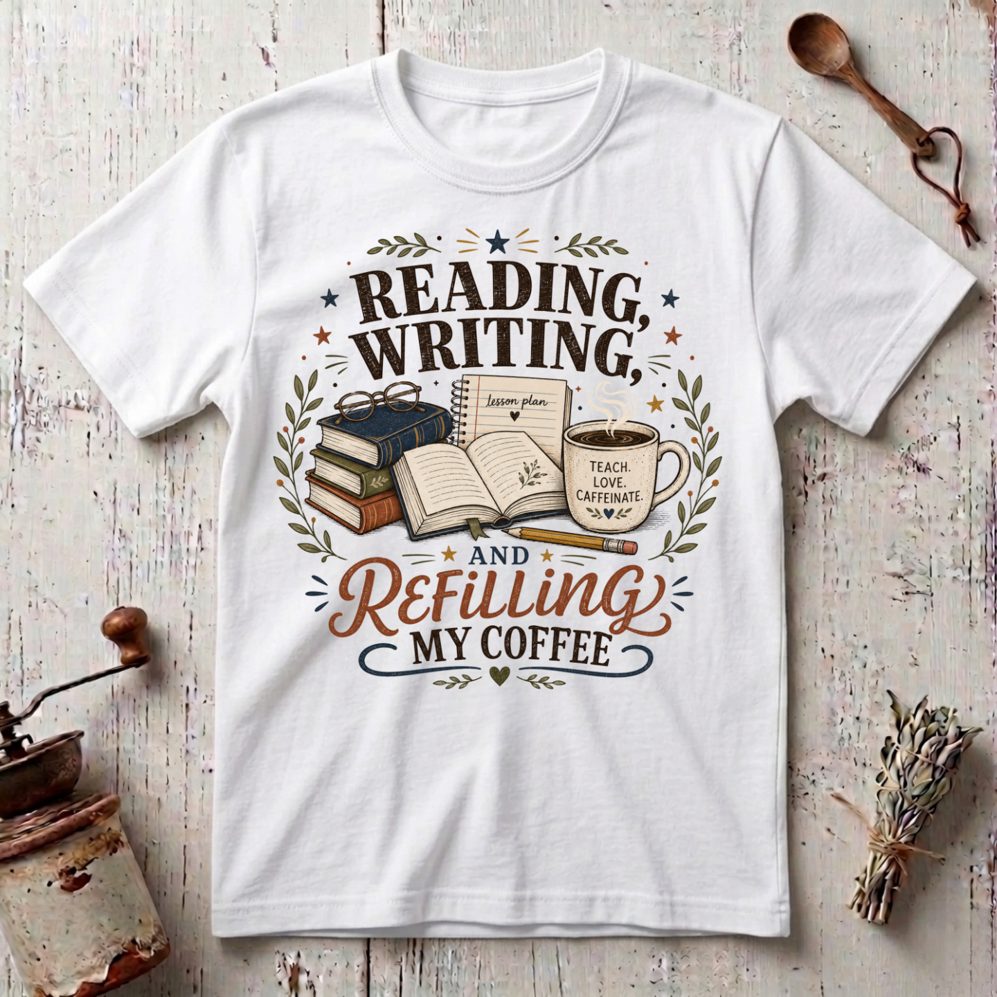 Reading Writing T-Shirt