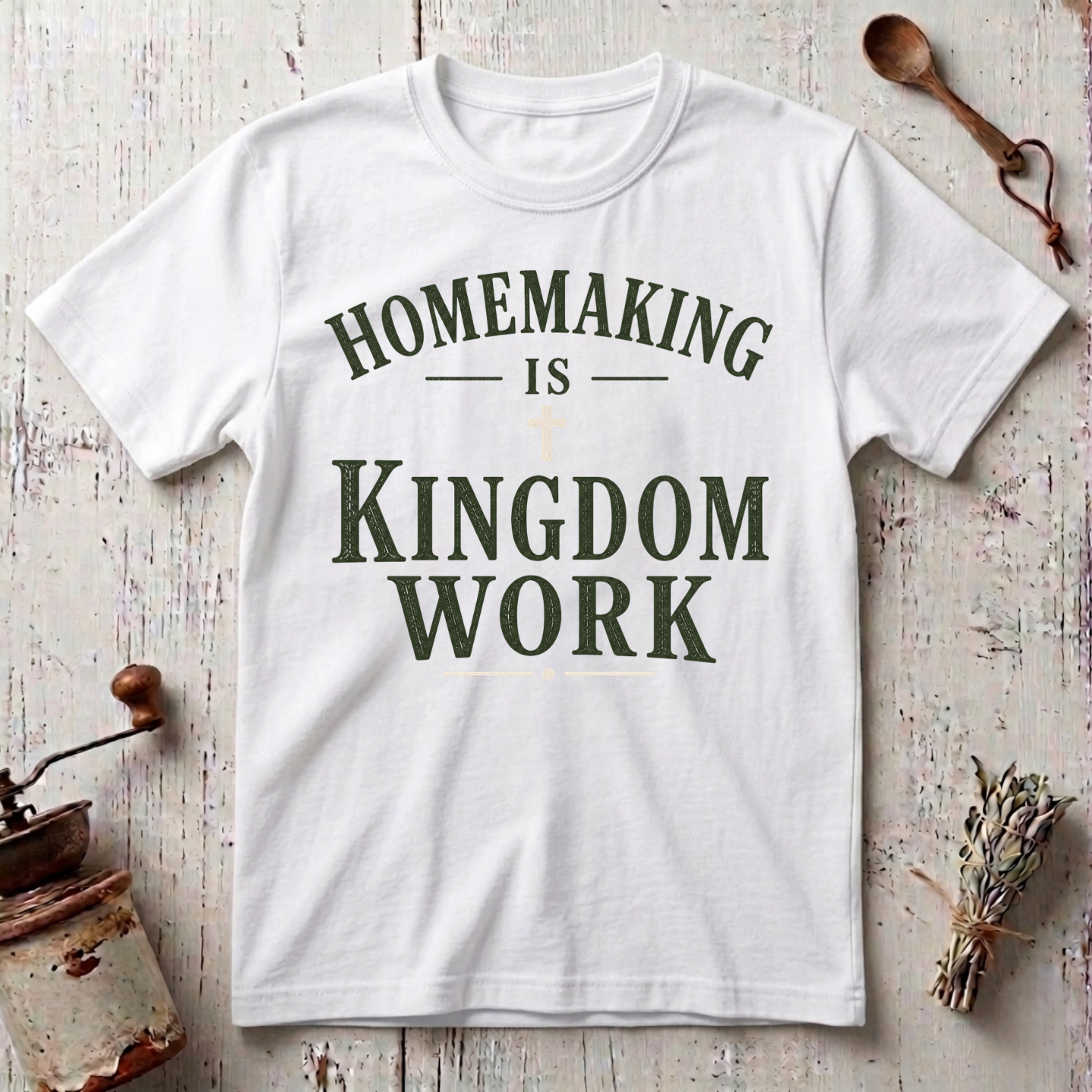 Homemaking is Kingdom Work Tshirt