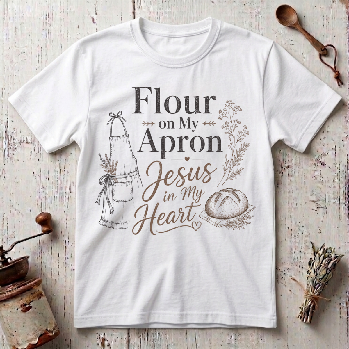 Flour Apron T-Shirt