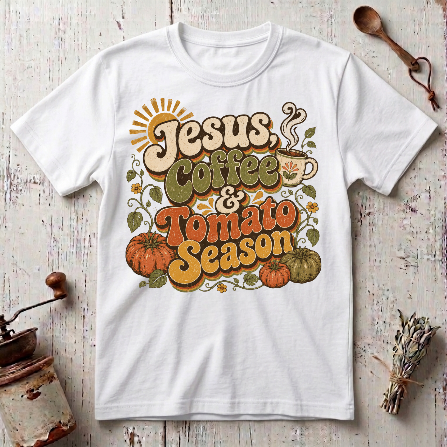 Coffee & Tomato T-shirt